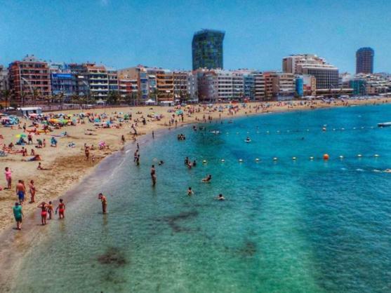 Apartamentos Syria Las Canteras Las Palmas Buitenkant foto